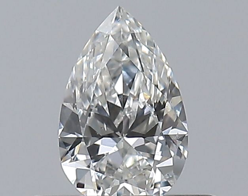 0.34 carat F-VS2 Natūralus Pear Deimantas (1)