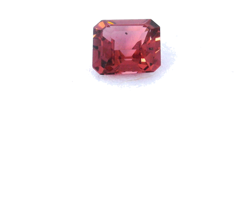 0.59 carat PINK STEP cut Octagonal Garnet (1)