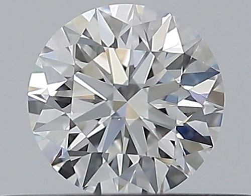 0.35 carat E-VS1 Excellent cut Natūralus Round Deimantas (1)
