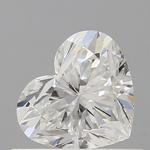0.58 carat F-VS2 Natūralus Heart Deimantas (1)