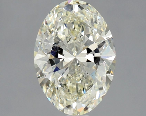 1.7 carat K-SI2 Natūralus Oval Deimantas (1)