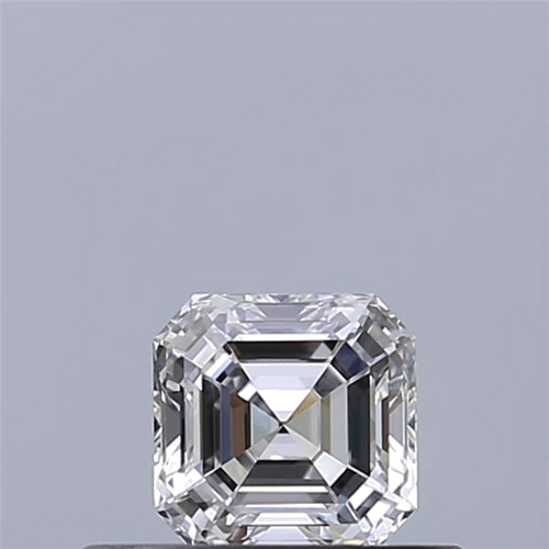 0.34 carat E-VVS2 Natūralus Asscher Deimantas (1)