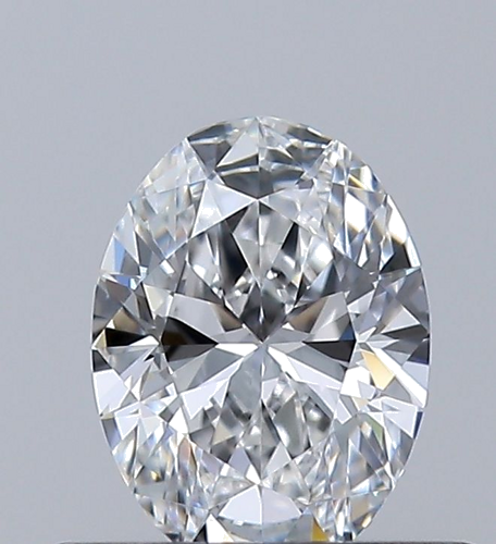 0.4 carat D-VS2 Natūralus Oval Deimantas (1)
