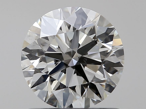 0.81 carat Brown-VS2 Excellent cut Natūralus Round Deimantas (1)