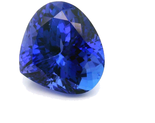 8.55 carat BLUE Pear Tanzanite (1)