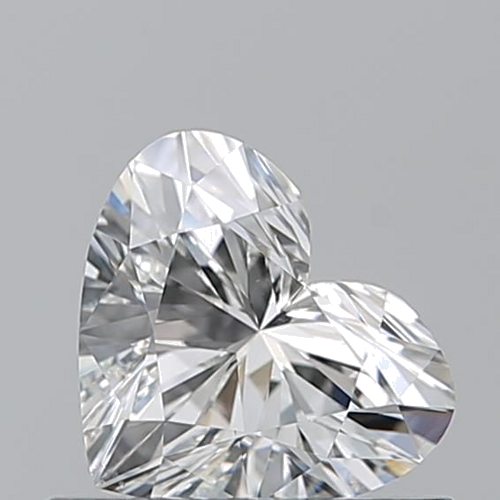 0.61 carat G-VS2 Natūralus Heart Deimantas (1)