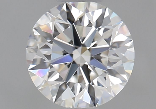 0.55 carat F-VVS2 Excellent cut Natūralus Round Deimantas (1)
