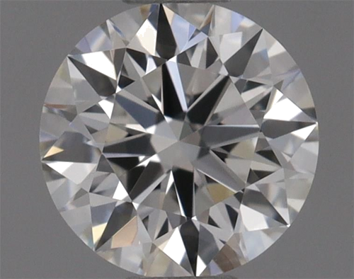 0.44 carat H-VVS2 Excellent cut Natūralus Round Deimantas (1)