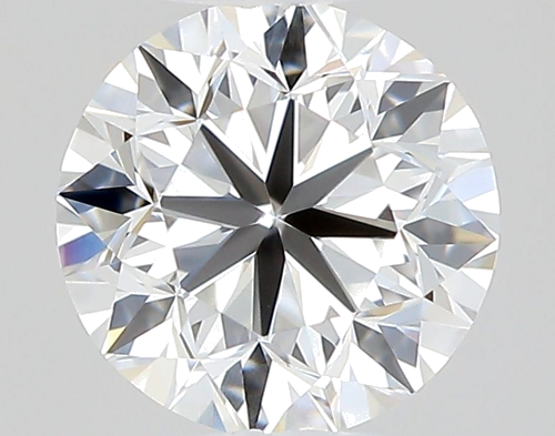 0.5 carat F-VVS2 Very Good cut Natūralus Round Deimantas (1)