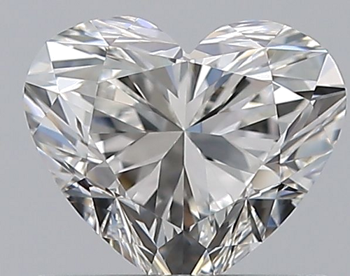 0.79 carat G-VVS2 Natūralus Heart Deimantas (1)