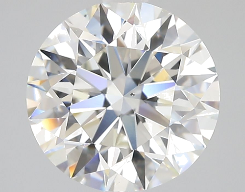 4.02 carat H-SI2 Excellent cut Natūralus Round Deimantas (1)