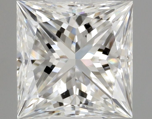 0.32 carat F-VS2 Natūralus Princess Deimantas (1)