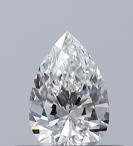 0.31 carat G-VVS1 Natūralus Pear Deimantas (1)