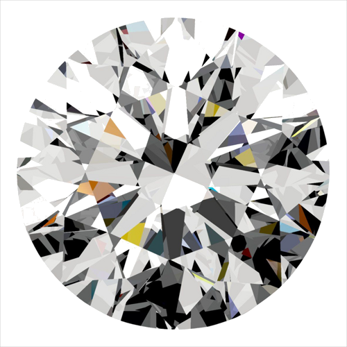 0.3 carat D-VS1 Excellent cut Natūralus Round Deimantas (1)
