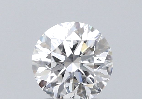 0.37 carat D-SI2 Excellent cut Natūralus Round Deimantas (1)