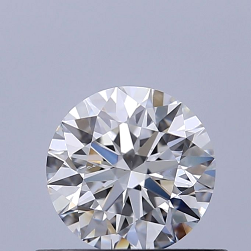 0.52 carat F-SI1 Excellent cut Natūralus Round Deimantas (1)