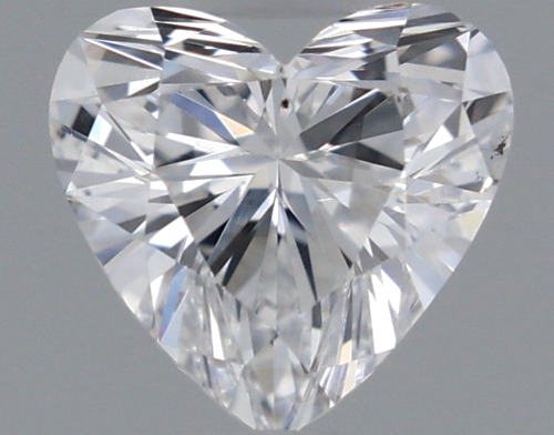 0.5 carat D-SI1 Natūralus Heart Deimantas (1)