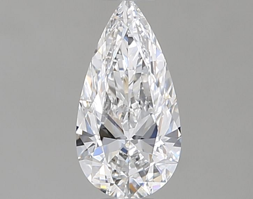 0.36 carat E-VVS1 Natūralus Pear Deimantas (1)