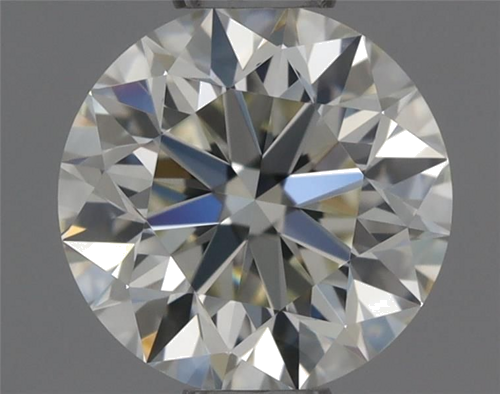0.5 carat K-VVS2 Very Good cut Natūralus Round Deimantas (1)