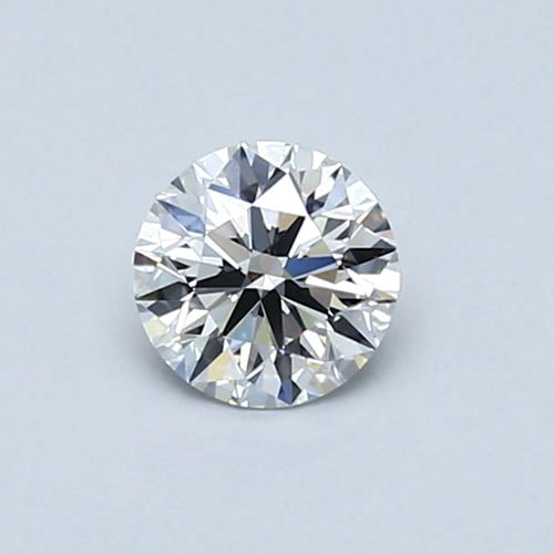 0.51 carat F-VVS1 Excellent cut Natūralus Round Deimantas (1)