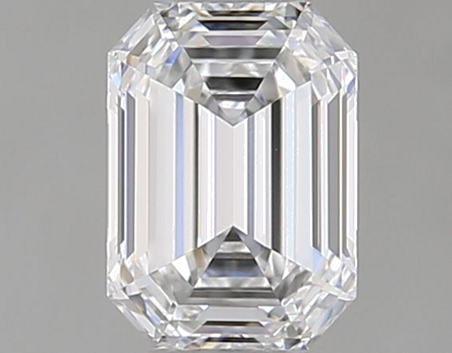 0.37 carat F-VVS1 Natūralus Emerald Deimantas (1)