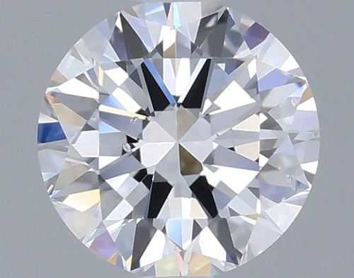 0.46 carat D-SI1 Excellent cut Natūralus Round Deimantas (1)
