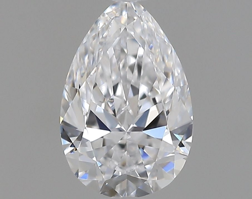 0.5 carat D-VVS1 Natūralus Pear Deimantas (1)