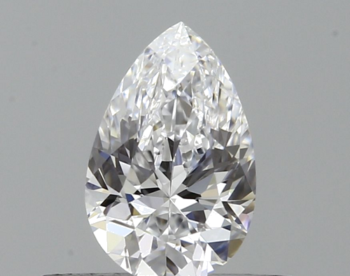 0.35 carat D-VVS1 Natūralus Pear Deimantas (1)