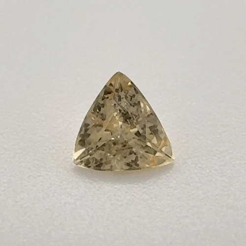 0.4 carat YELLOW Trilliant Topaz (1)