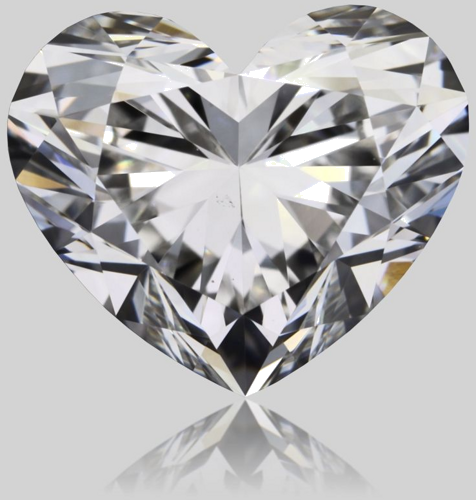 1.51 carat G-VS1 Natūralus Heart Deimantas (1)