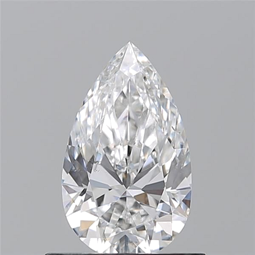 0.7 carat E-SI1 Natūralus Pear Deimantas (1)