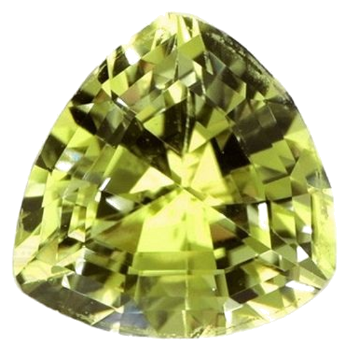 1.52 carat GREEN Trilliant Tourmaline (1)