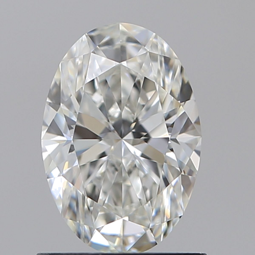 1.0 carat H-VVS1 Natūralus Oval Deimantas (1)