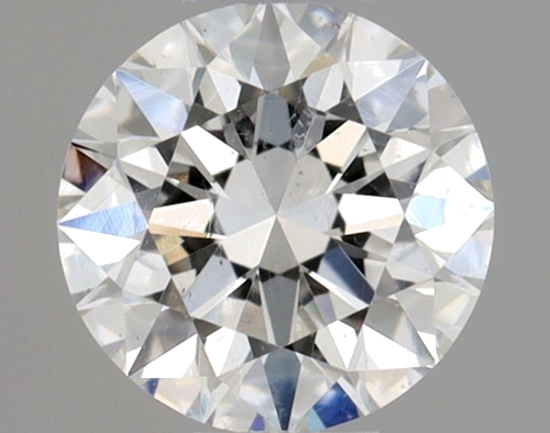 0.4 carat F-SI2 Excellent cut Natūralus Round Deimantas (1)