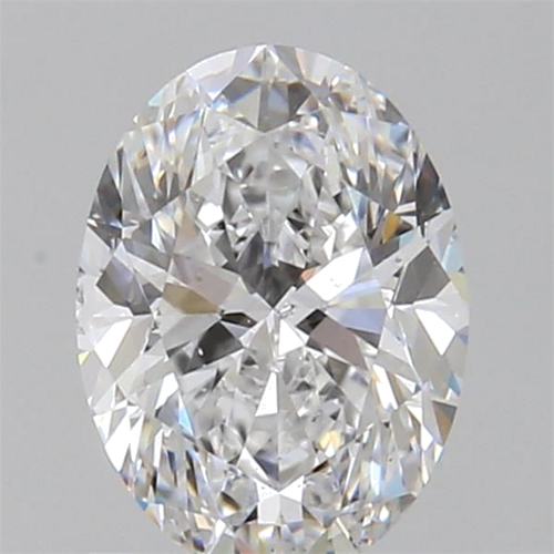0.91 carat D-SI2 Natūralus Oval Deimantas (1)