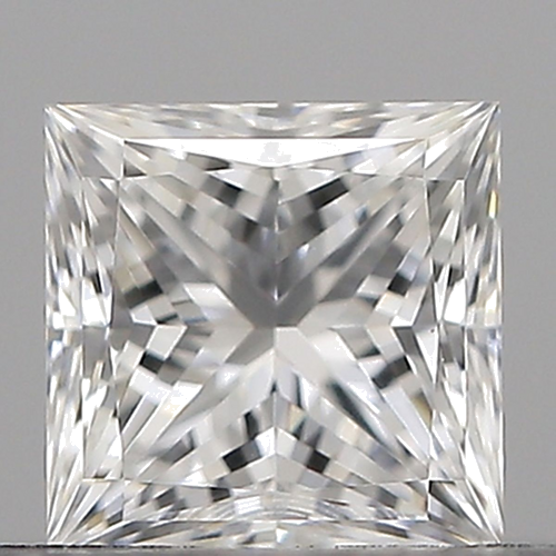 0.3 carat E-IF Natūralus Princess Deimantas (1)