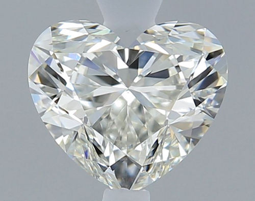 0.41 carat J-VS1 Natūralus Heart Deimantas (1)