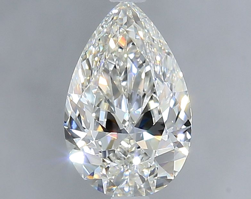 1.04 carat H-IF Natūralus Pear Deimantas (1)