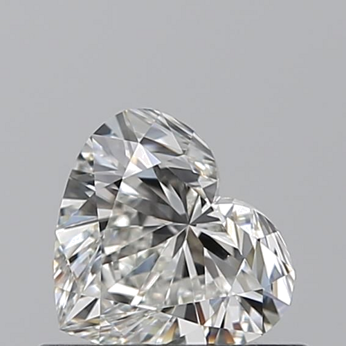 0.5 carat H-VS1 Natūralus Heart Deimantas (1)