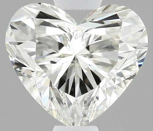 0.45 carat H-VVS1 Natūralus Heart Deimantas (1)