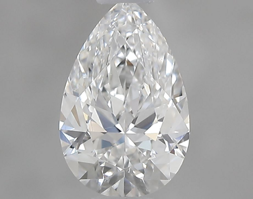 0.54 carat E-VS2 Natūralus Pear Deimantas (1)