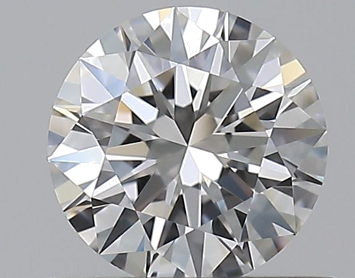 0.5 carat F-VVS2 Excellent cut Natūralus Round Deimantas (1)