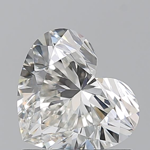 1.03 carat I-VVS2 Natūralus Heart Deimantas (1)