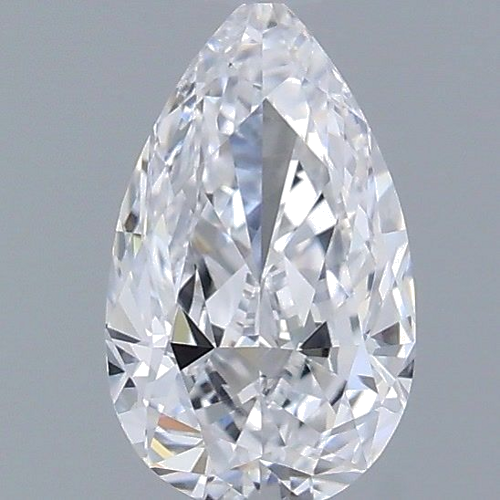 0.31 carat D-VS1 Natūralus Pear Deimantas (1)