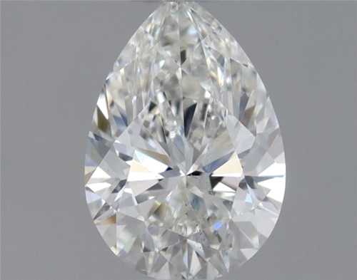0.4 carat G-SI2 Natūralus Pear Deimantas (1)