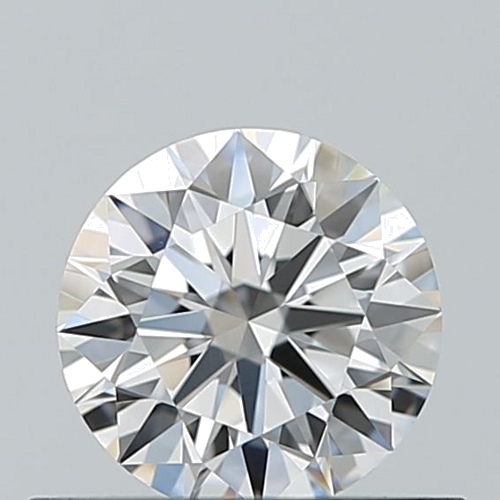 0.5 carat E-VVS2 Excellent cut Natūralus Round Deimantas (1)