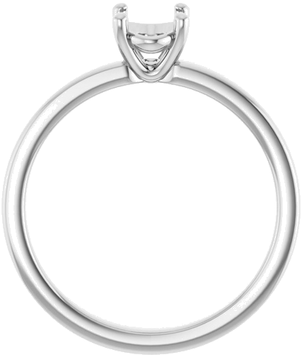 Sužadėtuvių Žiedas „Solitaire“ 925 Sidabro Oval 7mm x 5mm (2)