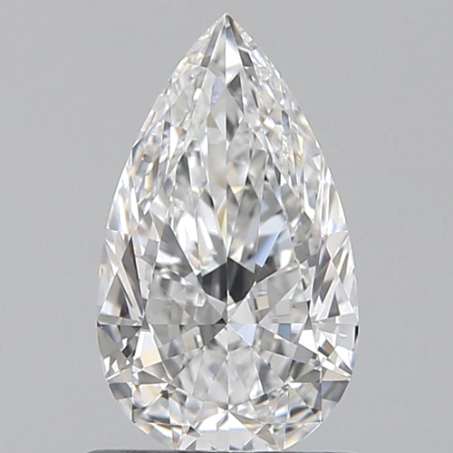 0.8 carat D-VVS2 Natūralus Pear Deimantas (1)