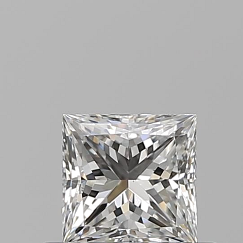 0.51 carat F-VS1 Natūralus Princess Deimantas (1)