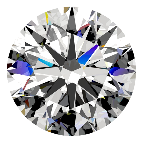 0.3 carat D-VS1 Excellent cut Natūralus Round Deimantas (1)